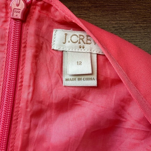 J Crew Factory Womens  Cami Dress  Coral Size 12 Y2K - Picture 4 of 8